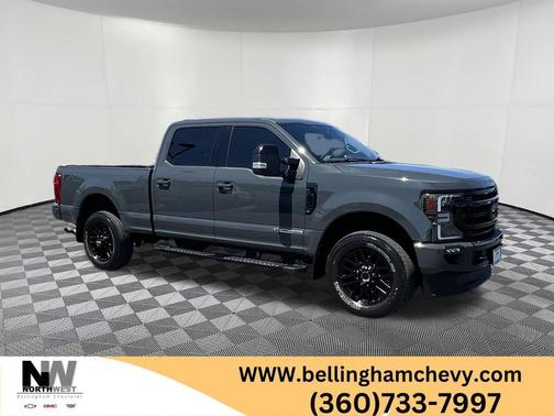 Gray 2021 Ford F-250 Lariat