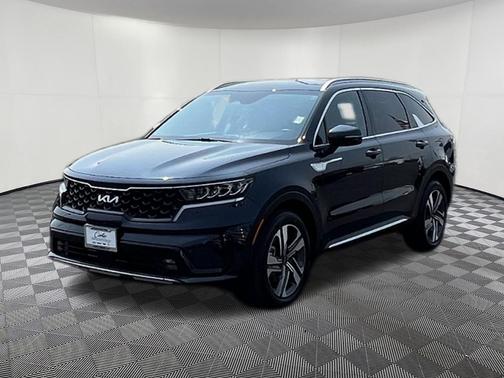 Gravity Blue 2023 Kia Sorento Hybrid EX
