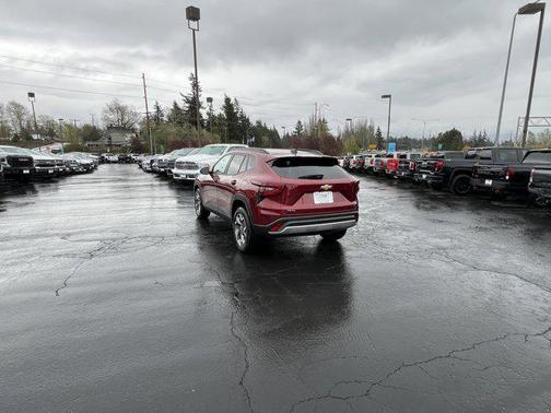 Crimson Metallic 2025 Chevrolet Trax LT
