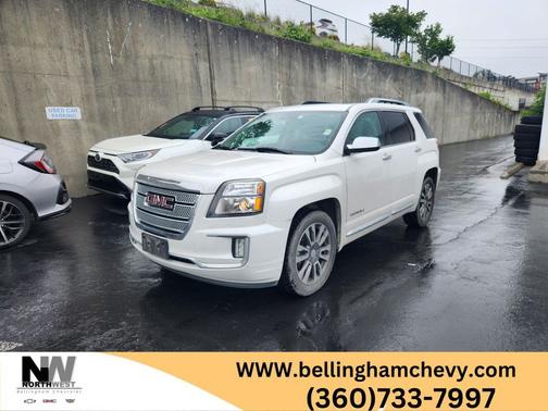 White Frost Tricoat 2017 GMC Terrain Denali