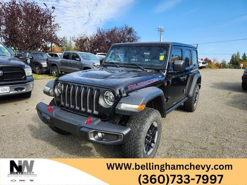 Black 2021 Jeep Wrangler Unlimited Rubicon