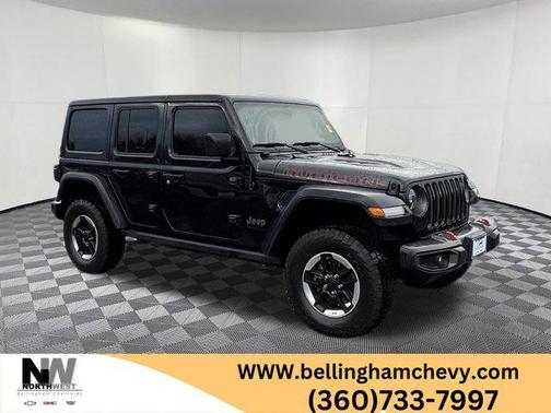 Black 2021 Jeep Wrangler Unlimited Rubicon