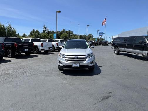 Ingot Silver Metallic 2015 Ford Edge SEL