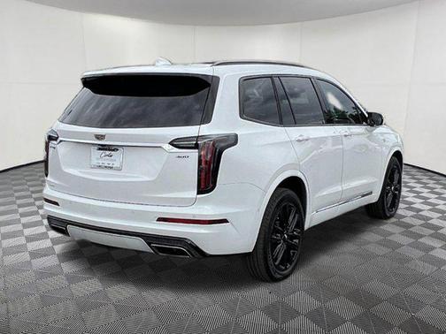 Crystal White Tricoat 2024 Cadillac XT6 Sport AWD