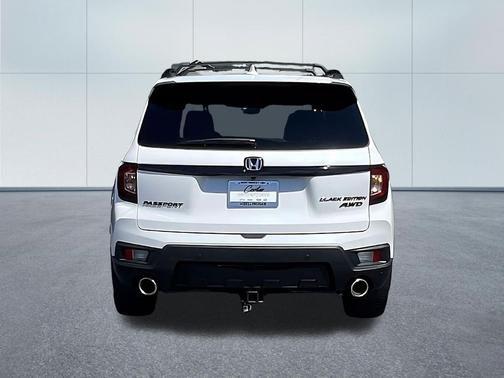 Platinum White Pearl 2024 Honda Passport AWD Black