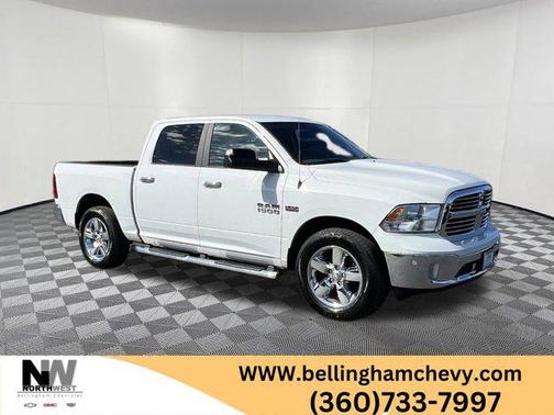 Bright White Clearcoat 2017 RAM 1500 Big Horn