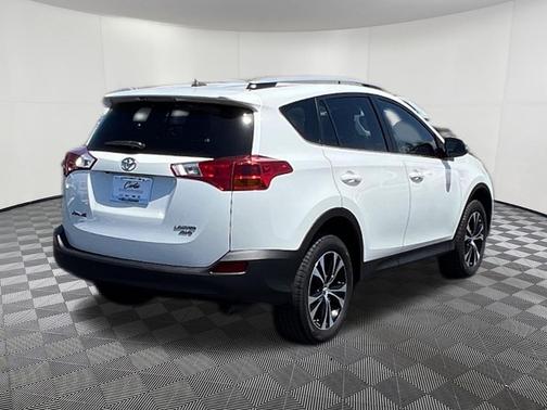 Blizzard Pearl 2015 Toyota RAV4 Limited