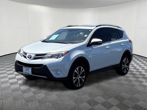 Blizzard Pearl 2015 Toyota RAV4 Limited