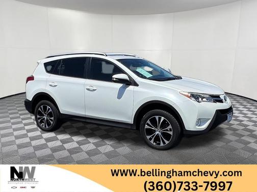 Blizzard Pearl 2015 Toyota RAV4 Limited