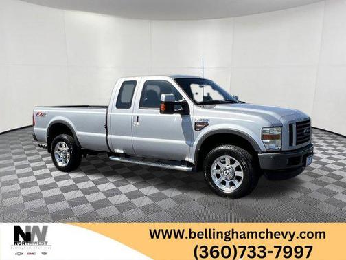 Silver Clearcoat Metallic 2008 Ford F-350 FX4 SuperCab Super Duty