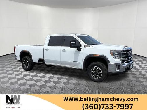 Summit White 2020 GMC Sierra 3500 SLE