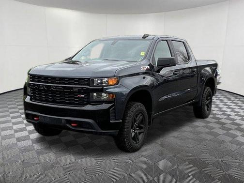 Gray 2021 Chevrolet Silverado 1500 Custom Trail Boss