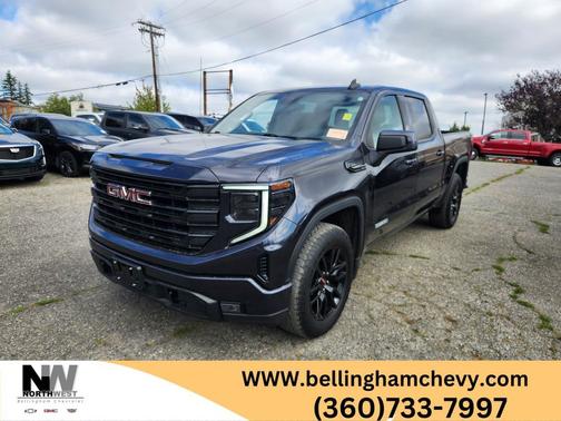 Dynamic Blue Metallic 2022 GMC Sierra 1500 Elevation
