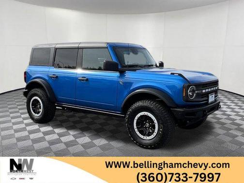 Velocity Blue Metallic 2023 Ford Bronco Black Diamond