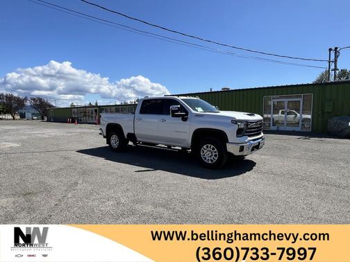 Iridescent Pearl Tricoat 2024 Chevrolet Silverado 3500 LTZ