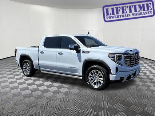 Glacier White Tricoat 2026 GMC Sierra 1500 Denali
