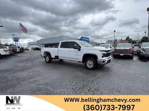 White 2024 Chevrolet Silverado 3500 LT