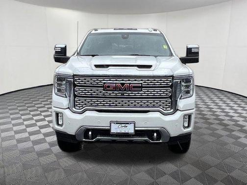 White Frost Tricoat 2022 GMC Sierra 3500 Denali