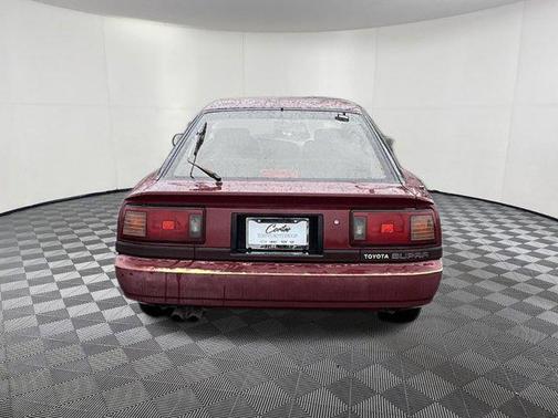 Red 1988 Toyota Supra RED