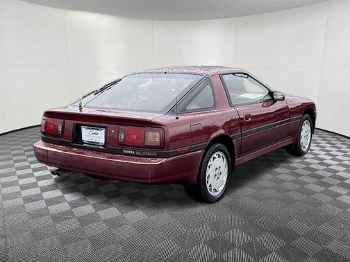 Red 1988 Toyota Supra RED