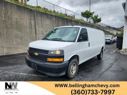 Summit White 2023 Chevrolet Express 2500 LT