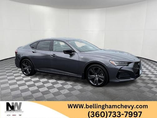Modern Steel Metallic 2022 Acura TLX A-Spec