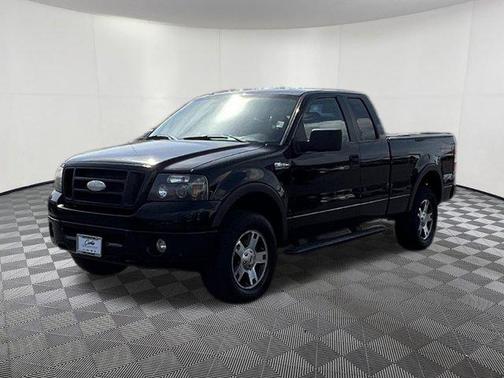 Black Clearcoat 2007 Ford F-150 FX4 SuperCab