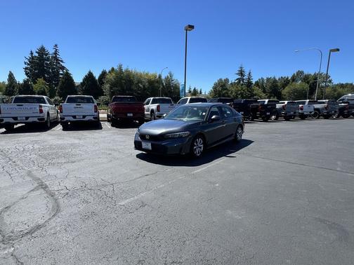 Meteorite Gray Metallic 2025 Honda Civic LX