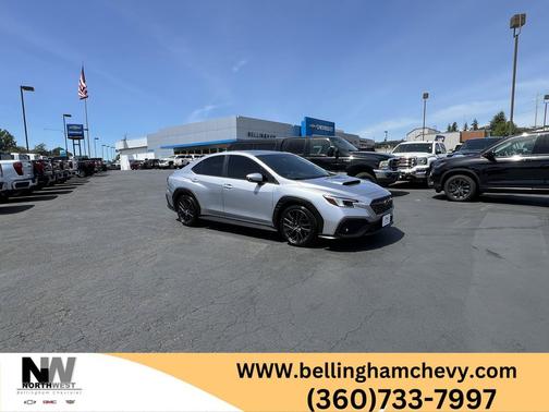 Ice Silver Metallic 2023 Subaru WRX Limited
