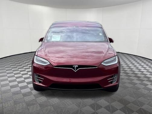 Red Multi-Coat 2016 Tesla Model X P90D