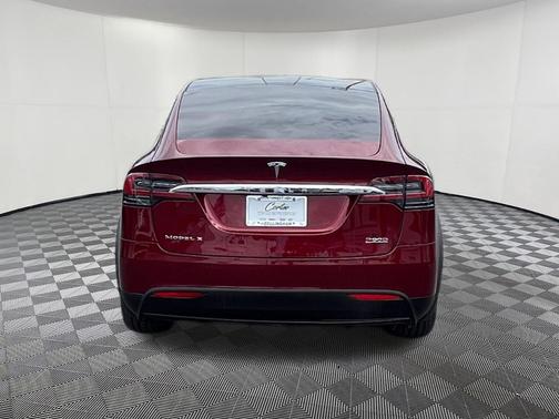 Red Multi-Coat 2016 Tesla Model X P90D