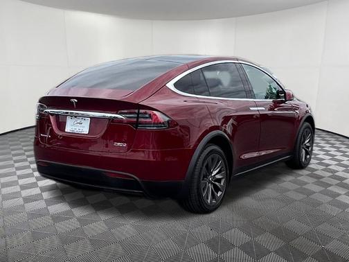 Red Multi-Coat 2016 Tesla Model X P90D