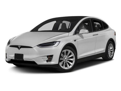 Red Multi-Coat 2016 Tesla Model X P90D