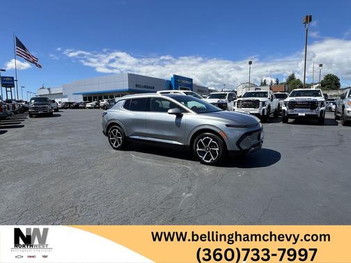 Sterling Gray Metallic 2024 Chevrolet Equinox EV 2LT
