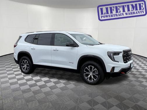 Summit White 2026 GMC Acadia AT4 AWD