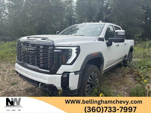 Summit White 2024 GMC Sierra 3500 Denali