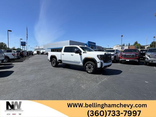 Summit White 2024 GMC Sierra 3500 Denali