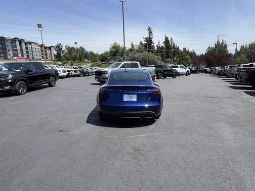 Deep Blue Metallic 2025 Tesla Model 3 Long Range