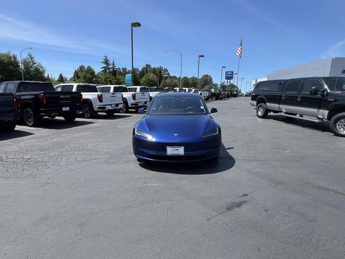 Deep Blue Metallic 2025 Tesla Model 3 Long Range