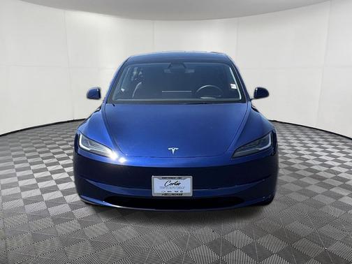 Deep Blue Metallic 2025 Tesla Model 3 Long Range