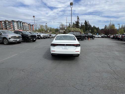 Platinum White Pearl 2024 Honda Accord EX