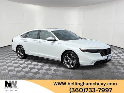 Platinum White Pearl 2024 Honda Accord EX