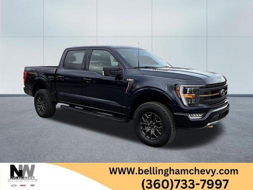 Antimatter Blue Metallic 2023 Ford F-150 Tremor