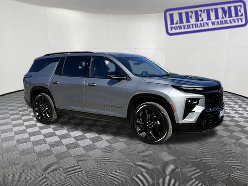 Sterling Gray Metallic 2026 Chevrolet Traverse RS