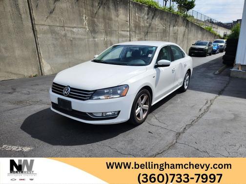 Candy White 2015 Volkswagen Passat 1.8T Limited Edition