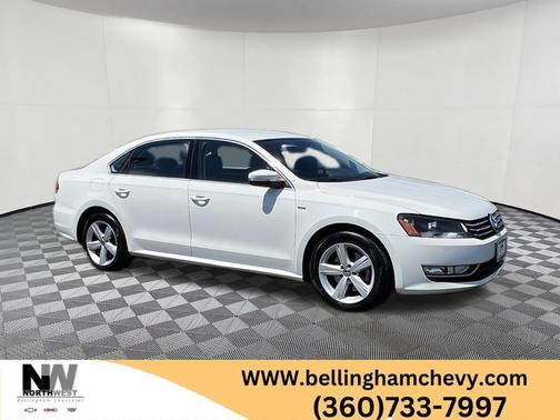 Candy White 2015 Volkswagen Passat 1.8T Limited Edition