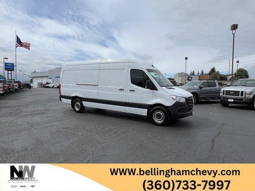 White 2025 Mercedes-Benz Sprinter 2500 High Roof