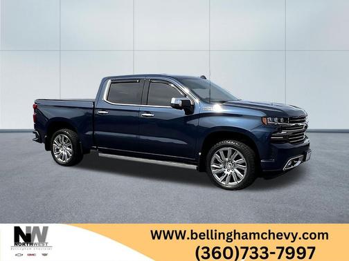 Northsky Blue Metallic 2020 Chevrolet Silverado 1500 High Country
