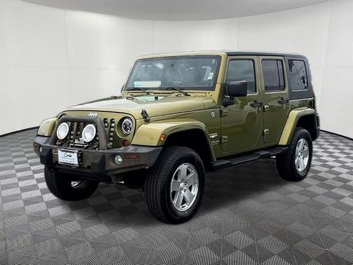 Rescue Green Metallic 2008 Jeep Wrangler Unlimited Sahara