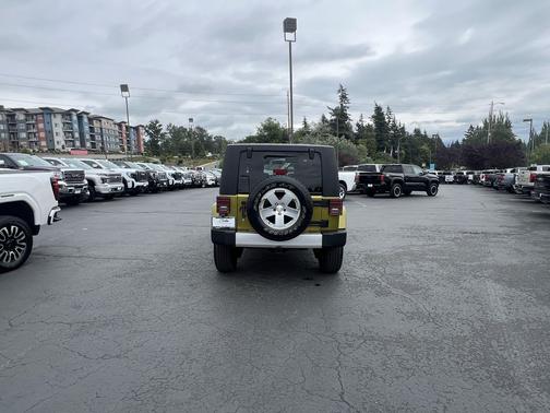 Rescue Green Metallic 2008 Jeep Wrangler Unlimited Sahara